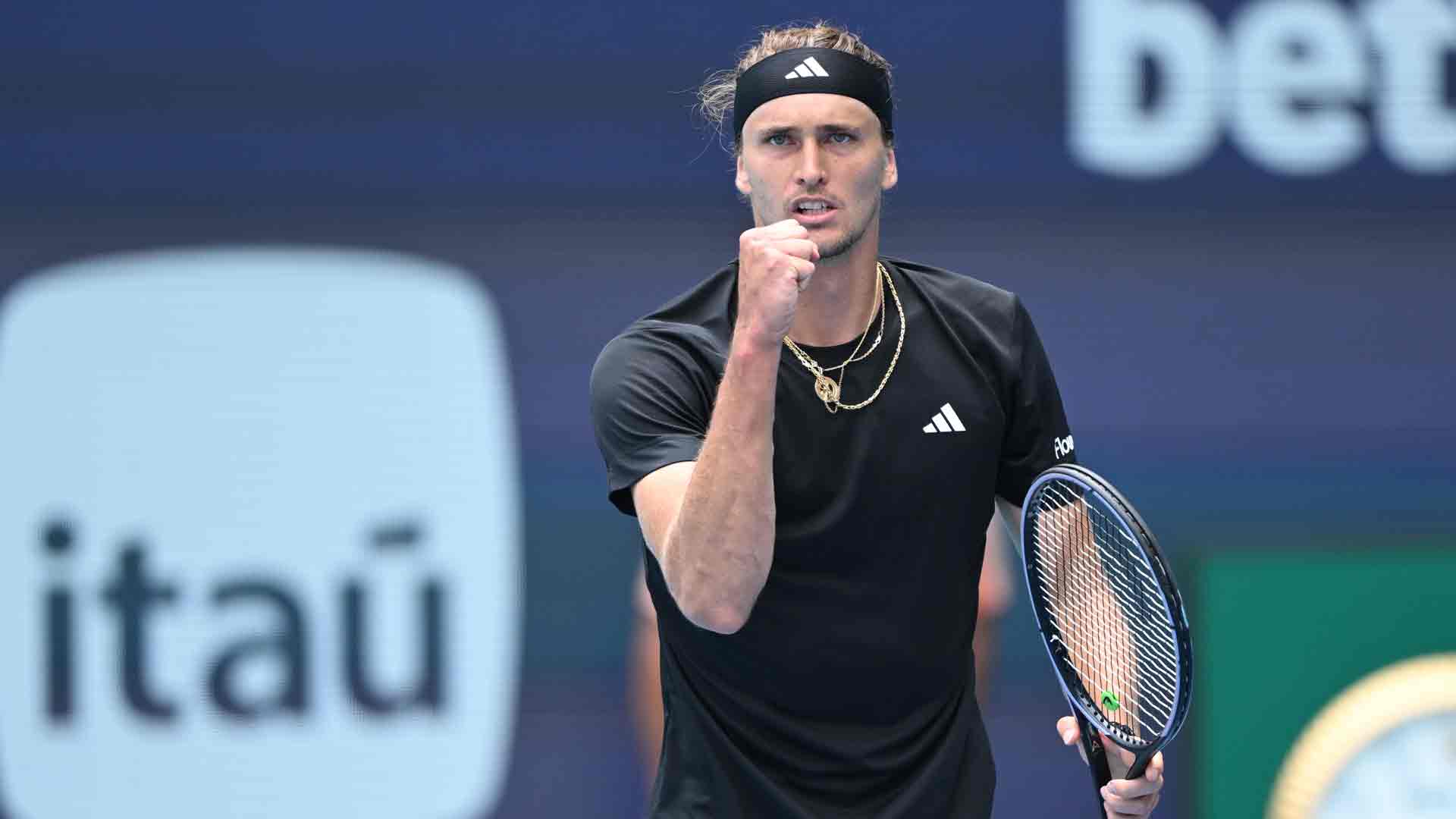 Miami Open 2024 Zverev se inspira y pasa por encima de Khachanov