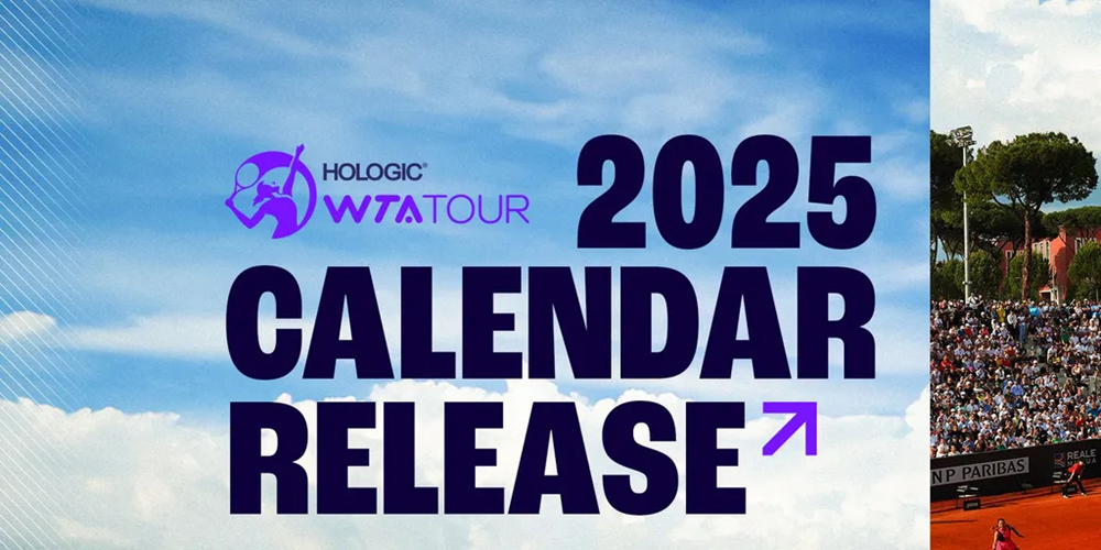 La WTA presenta su calendario para 2025 con varios cambios en la gira