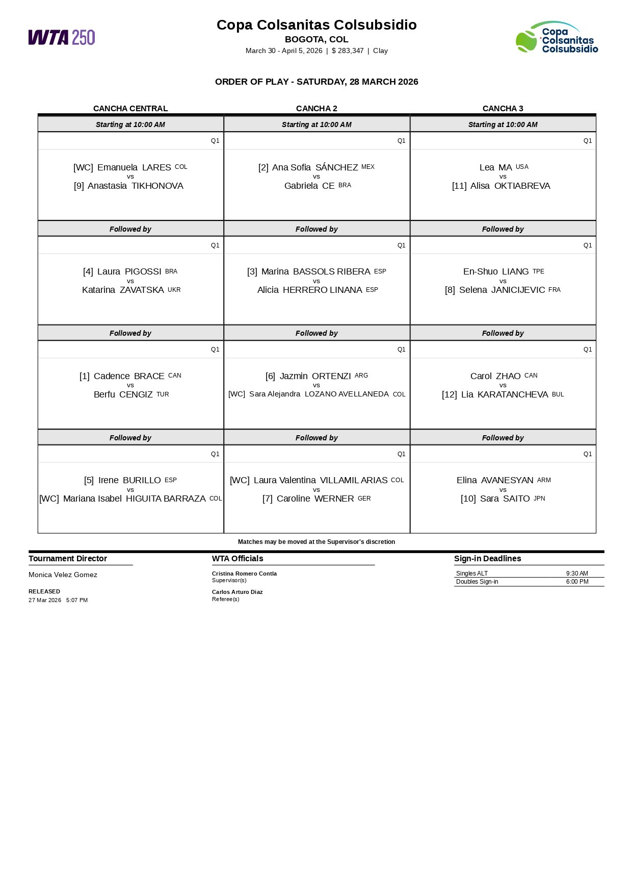Programacion Copa Colsanitas 2026 27 Marzo page 0001 &ndash; Match Tenis