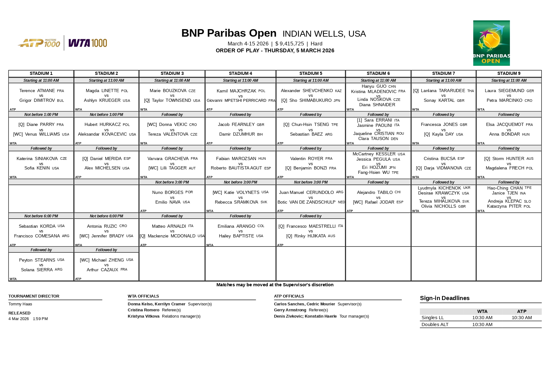 Programacion del 5 de marzo de 2026 page 0001 &ndash; Match Tenis