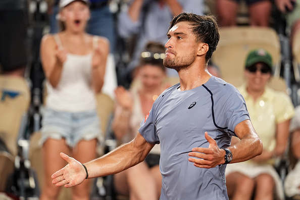 Collignon Roland Garros Raphael Collignon sacó a Shelton y es el jugador del día jueves en ...