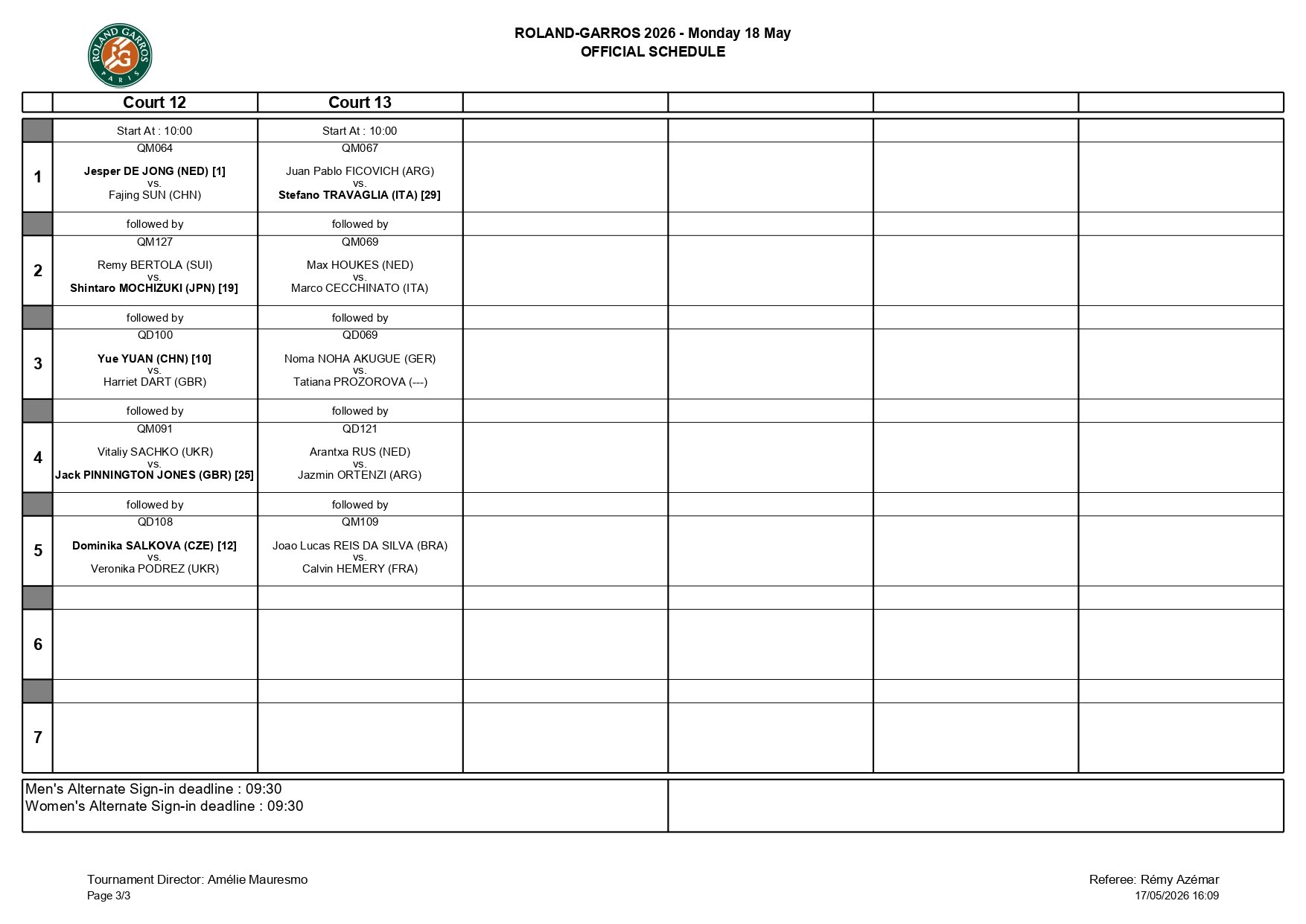 Programacion Roland Garros 18 Mayo 2026 page 0003 &ndash; Match Tenis